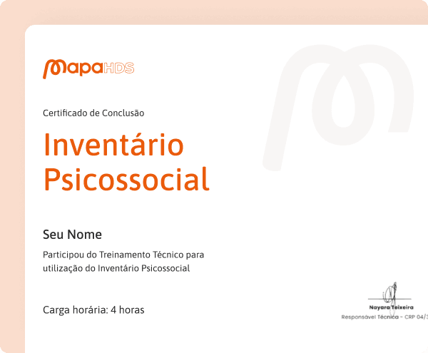 Seja um profissional habilitado e certificado pela Mapa HDS