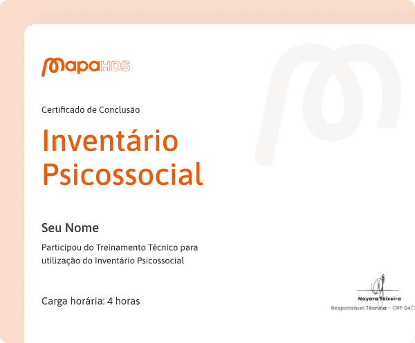 Seja um profissional habilitado e certificado pela Mapa HDS