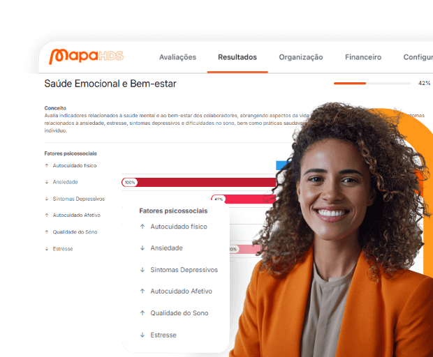 Ferramenta de Avaliação Psicossocial da Mapa HDS - Segurança na identificação, gestão e monitoramento de fatores psicossociais